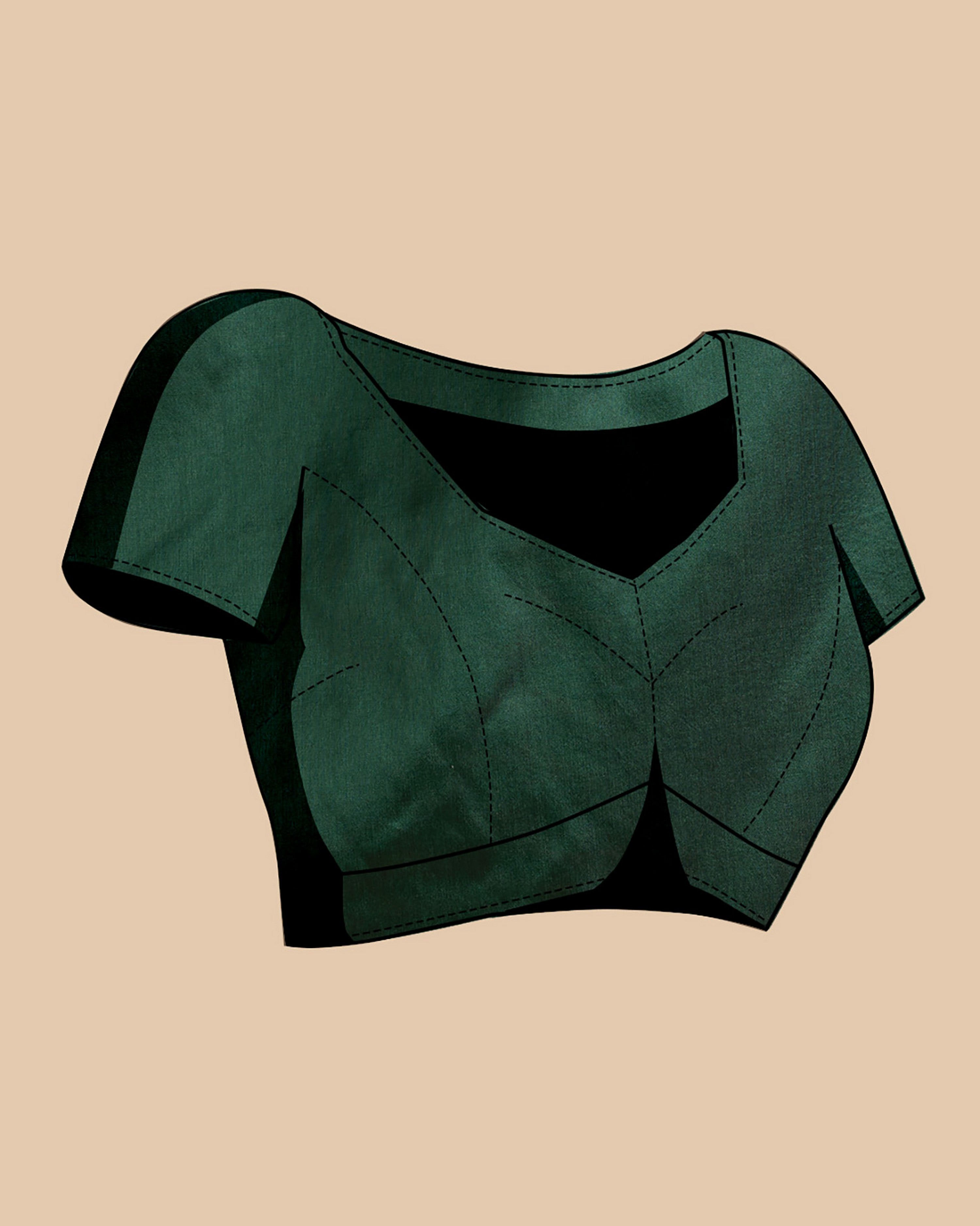 Green Colour Beautiful Soft Silk Saree With Zari Woven Designer