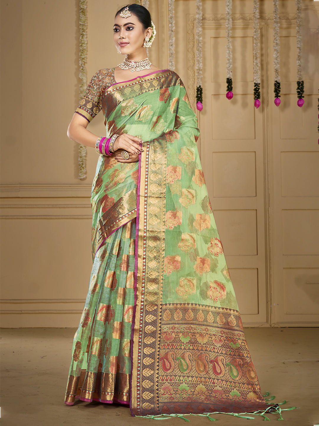 ORGANZA Saree