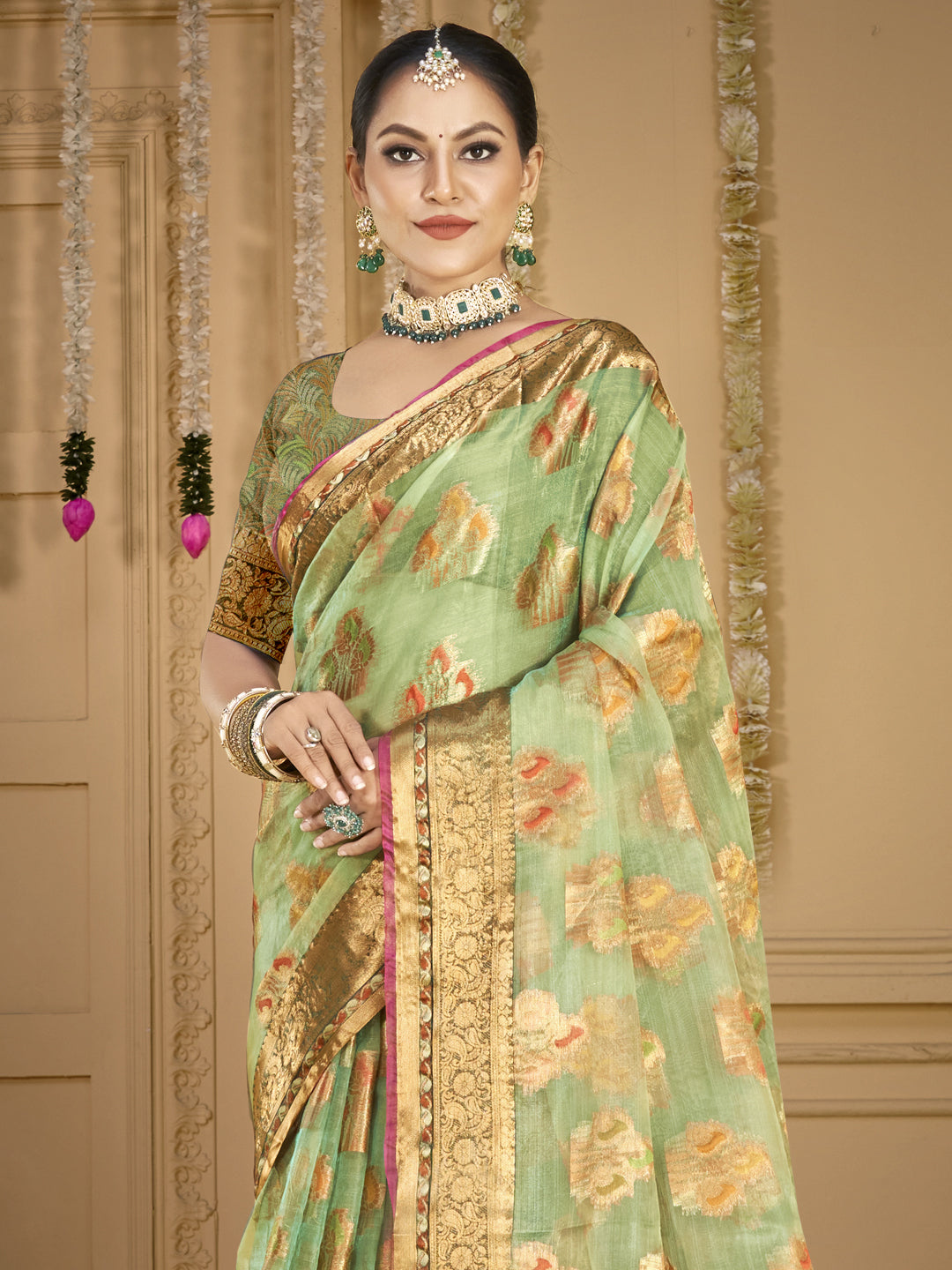 Organza Saree