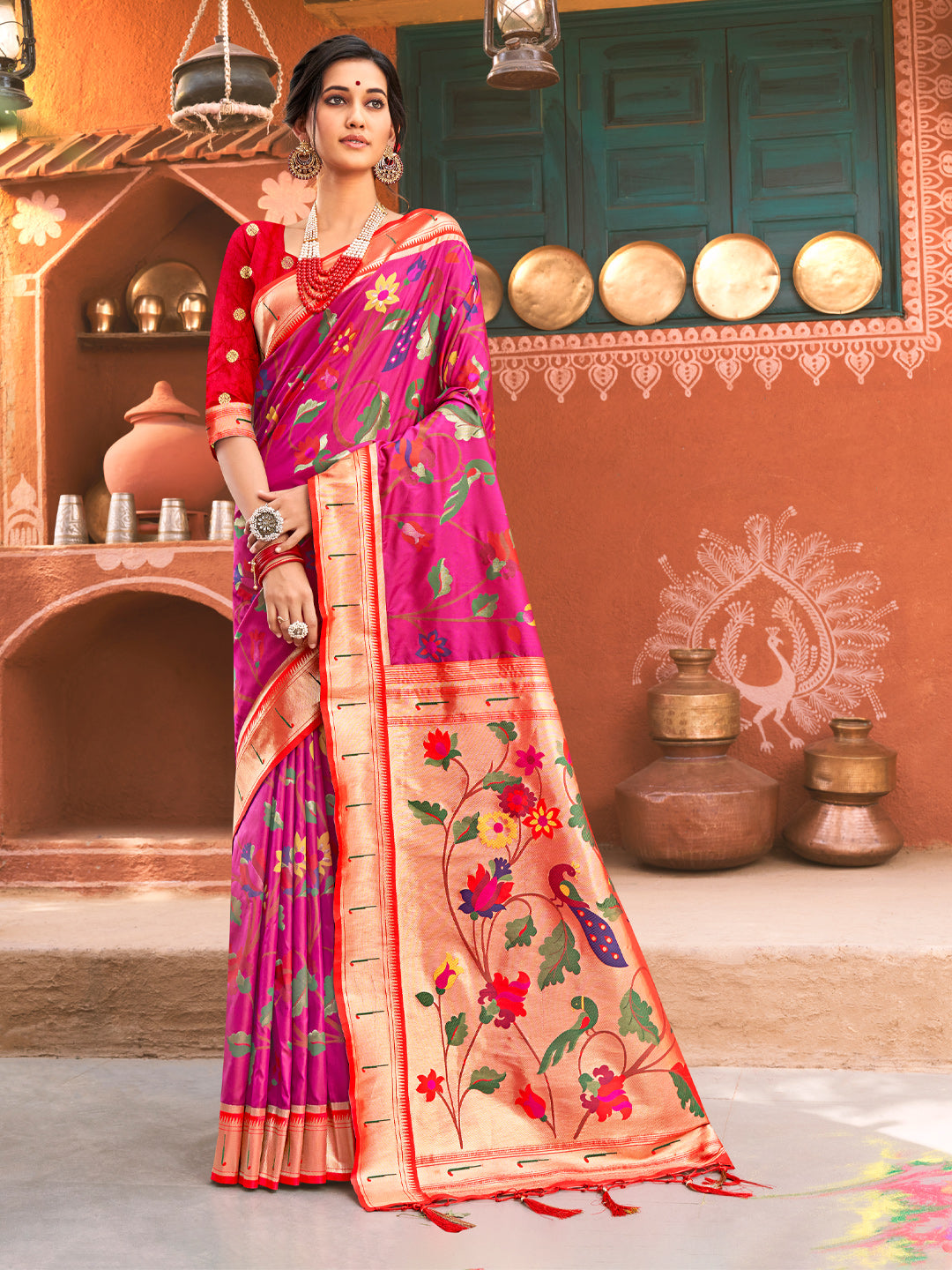 Paithani Silk Saree