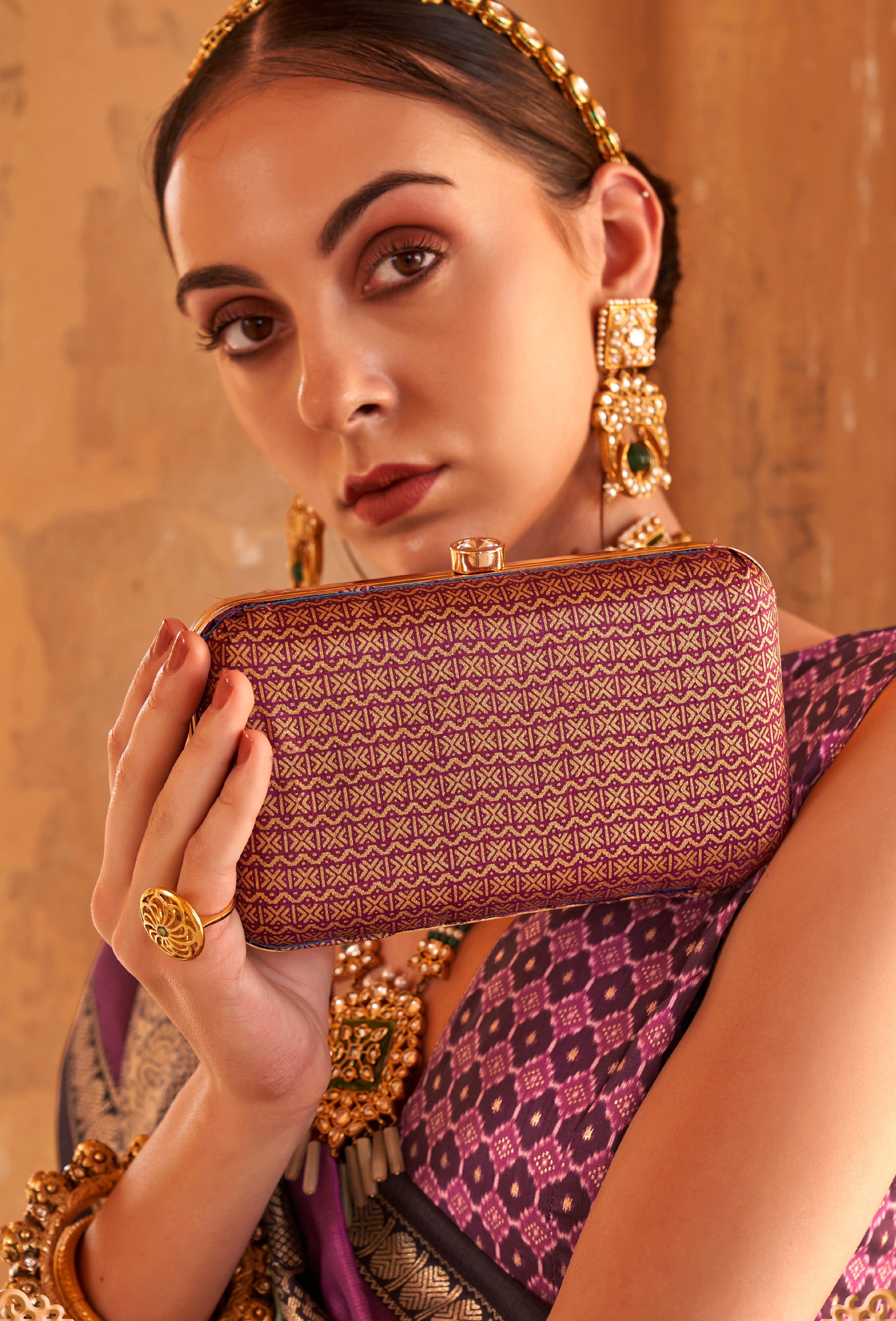 Sage Green Silk Saree with Jacquard Woven Work