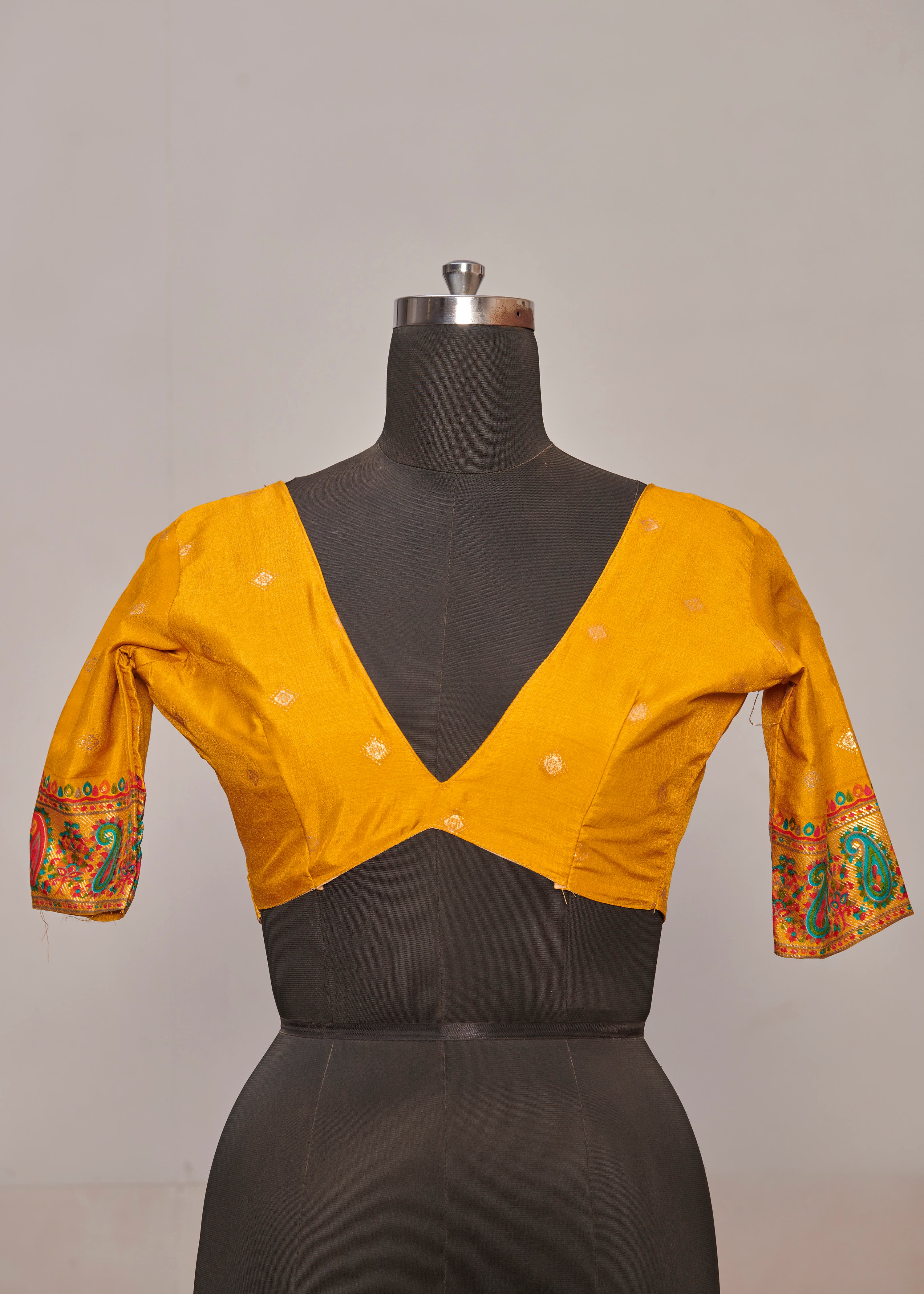 Dark Orange Velvet Tussar Silk Woven Designer With Floral Printed Ethnic Wedding Wear Saree