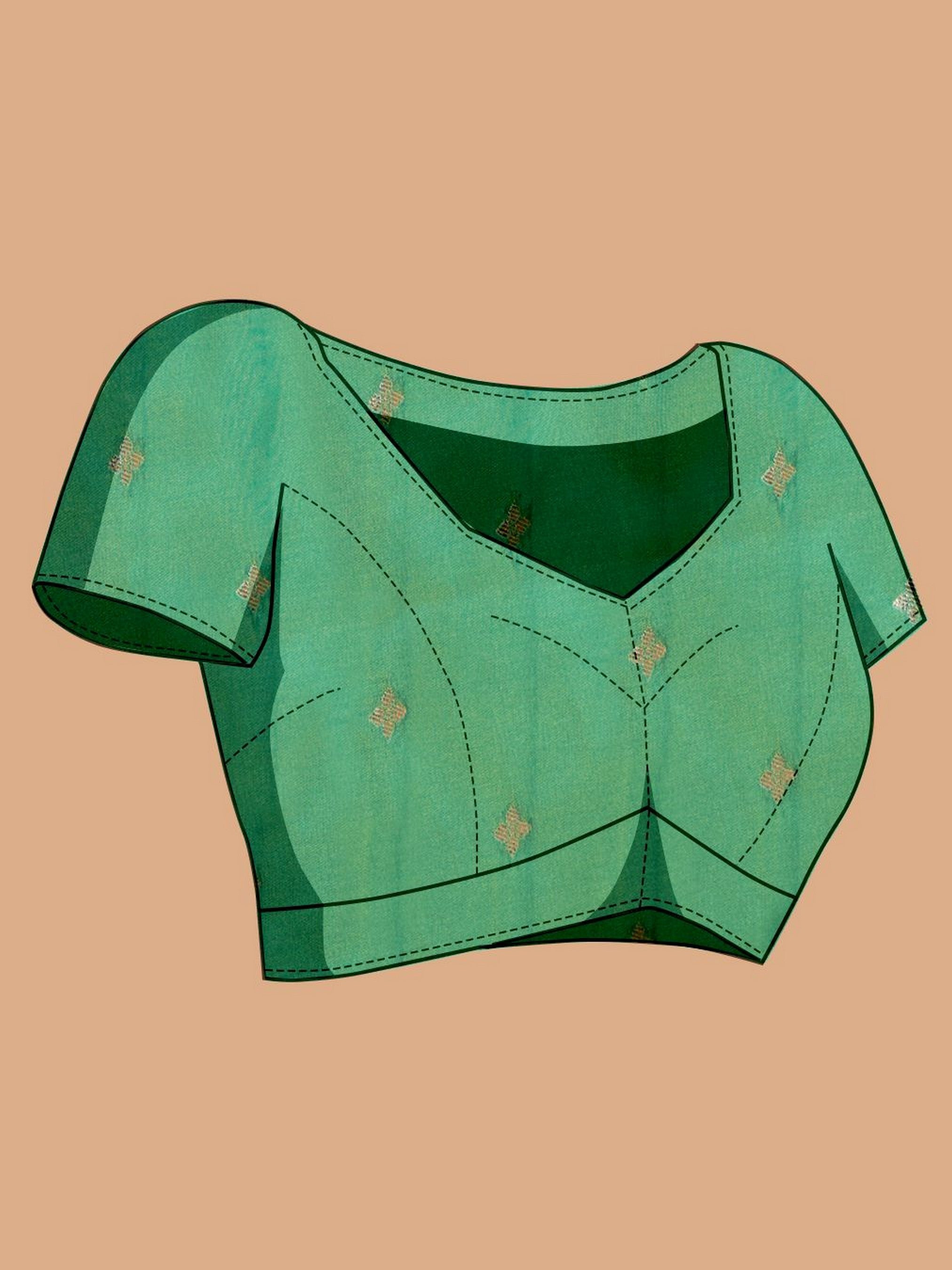 Green Rich Woven Jari Designer Banarasi Silk Saree