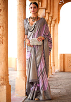 Multicolor Saree With  Jacquard Woven Work