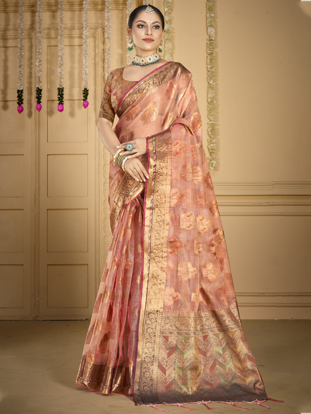 Organza Saree