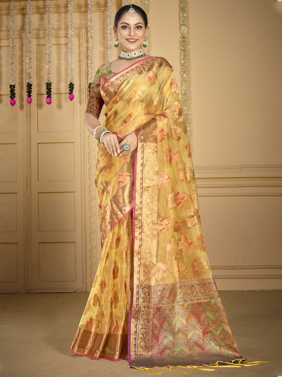 Organza Saree