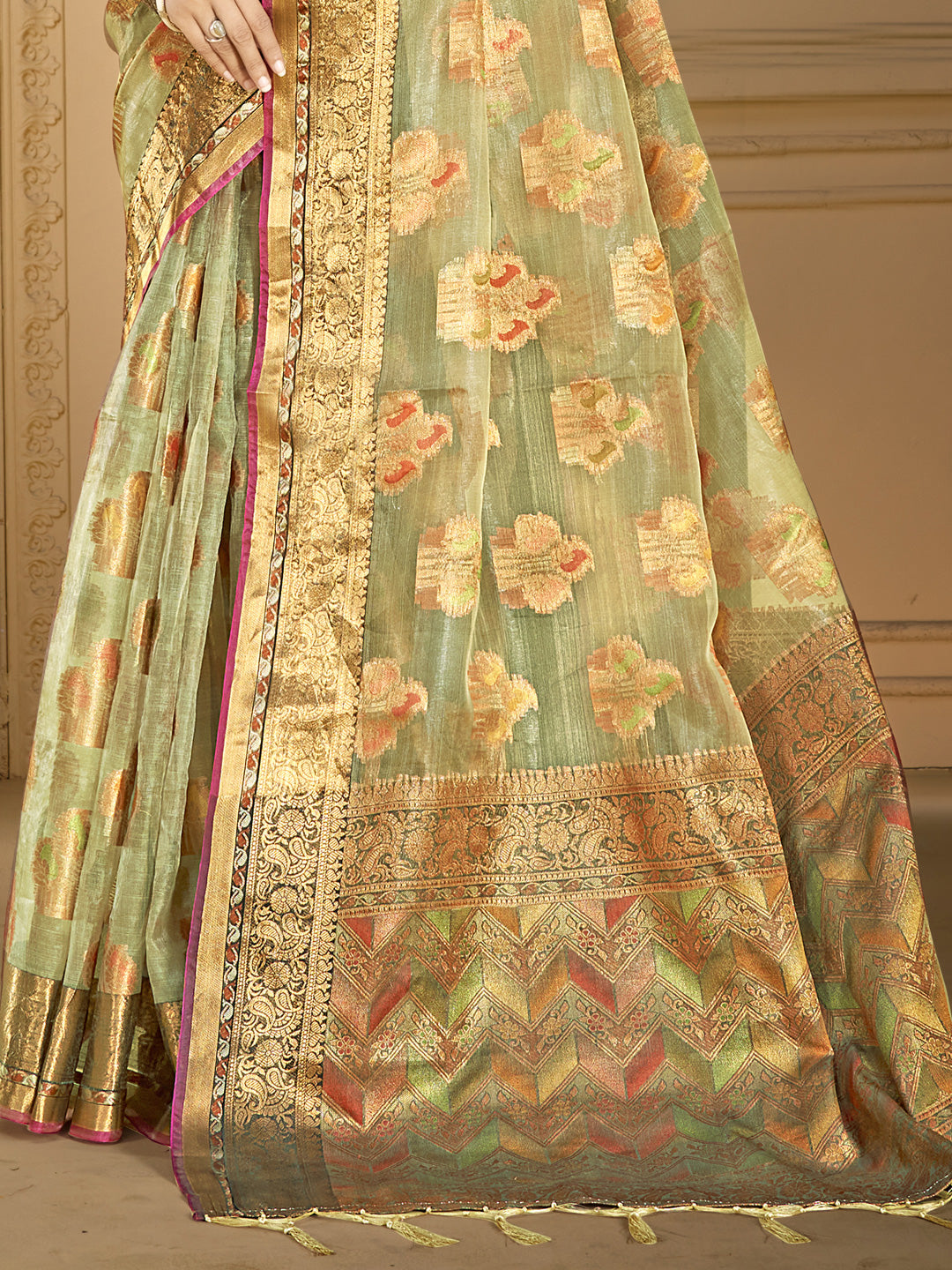 Organza Saree