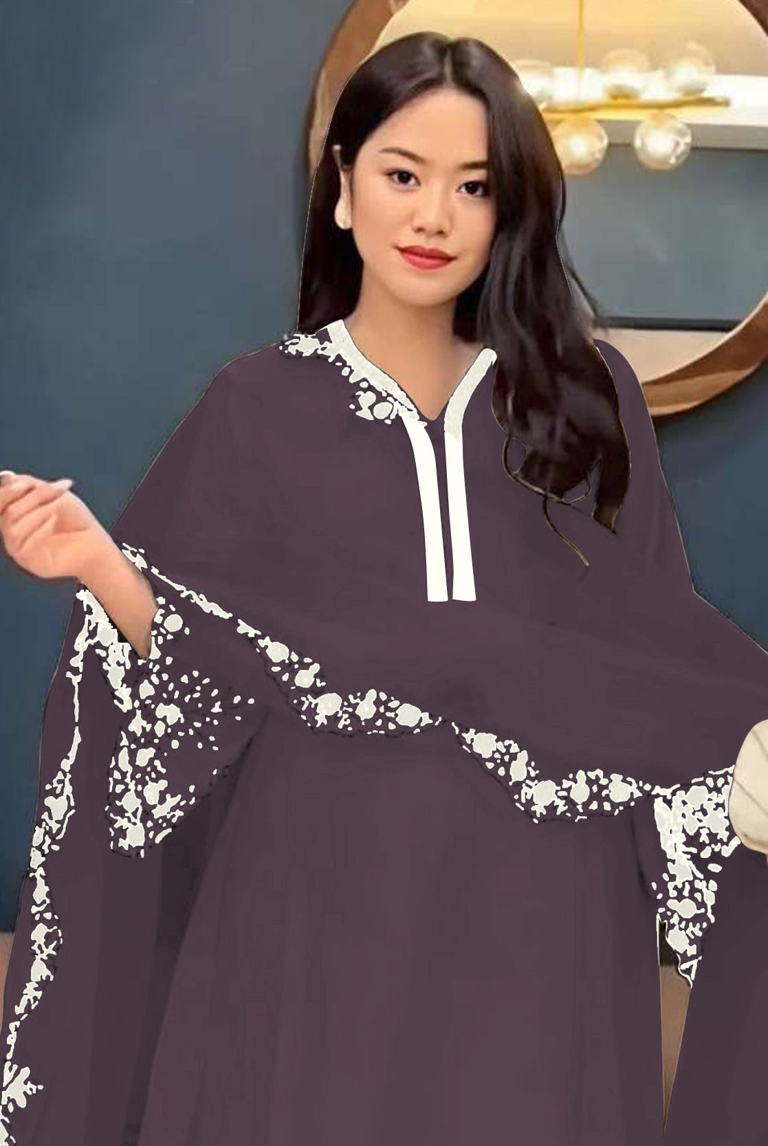 Wine Pakistani Salwar Suit With Heavy Embroidery Work